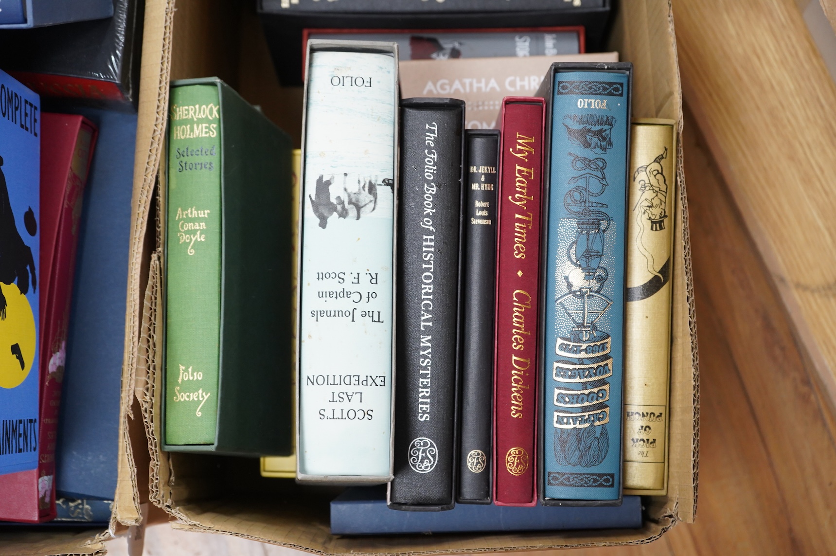 A collection of approximately 30 folio society editions and others